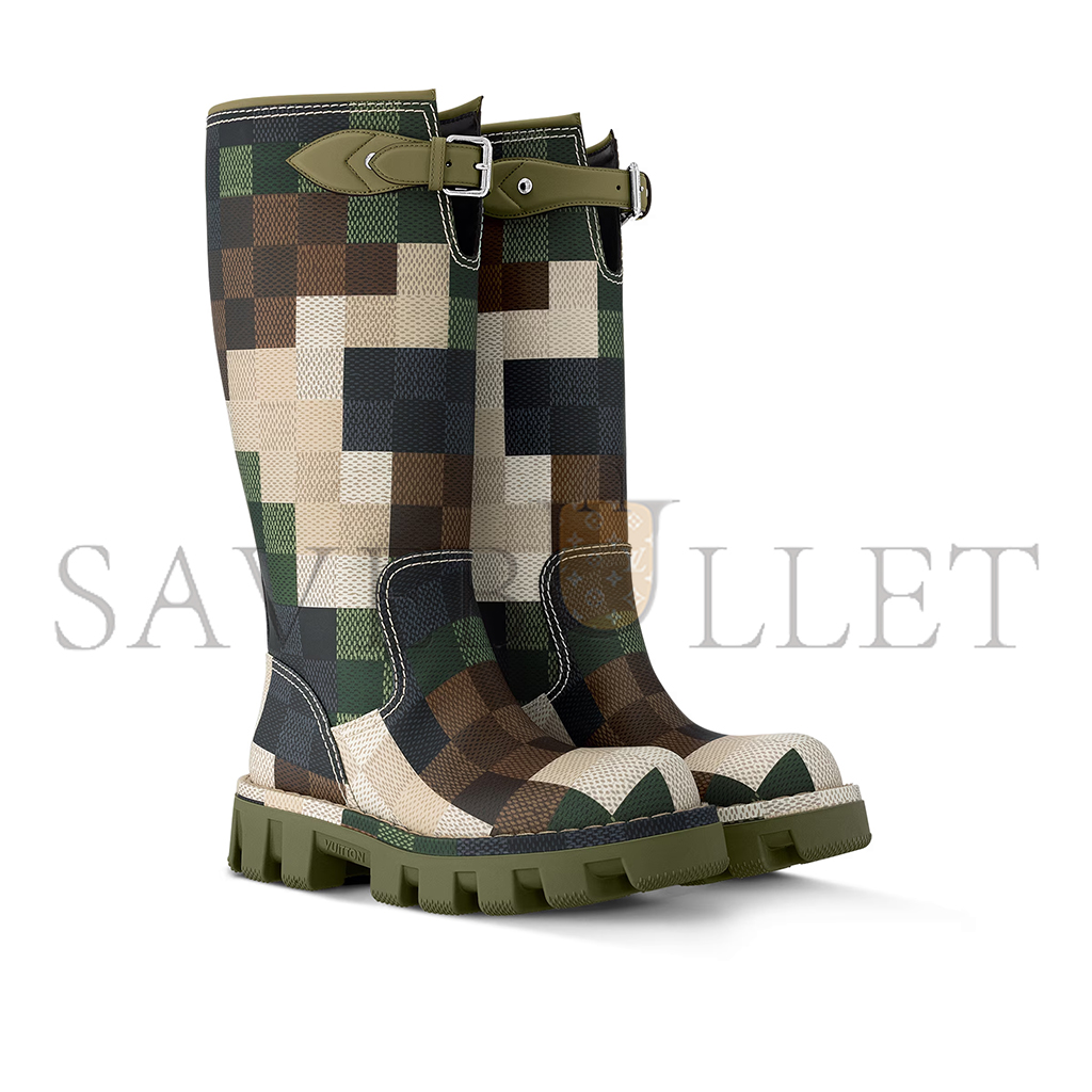 LOUIS VUITTON LV CHECKER HIGH BOOT 1ACN6B